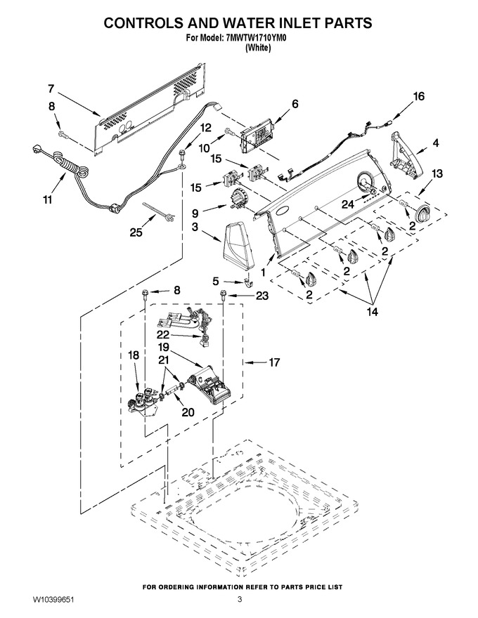 Diagram for 7MWTW1710YM0