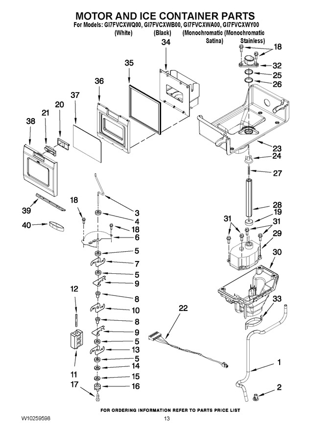 Diagram for GI7FVCXWY00