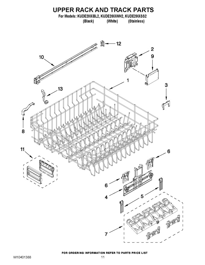 Diagram for KUDE20IXWH2