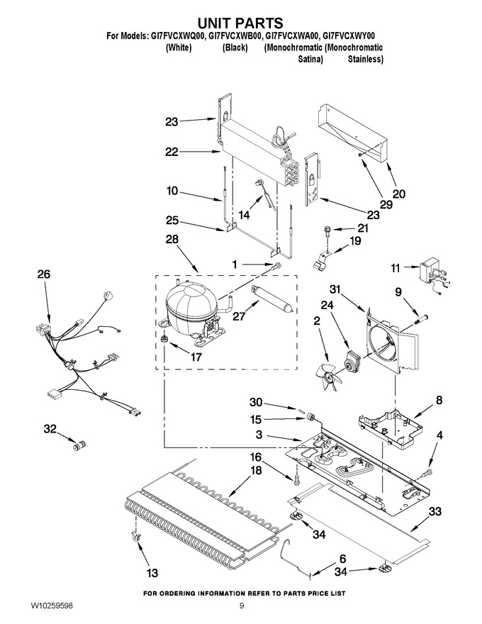 Diagram for GI7FVCXWB00