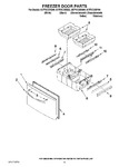 Diagram for 10 - Freezer Door Parts