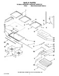 Diagram for 03 - Shelf Parts