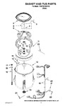 Diagram for 03 - Basket And Tub Parts