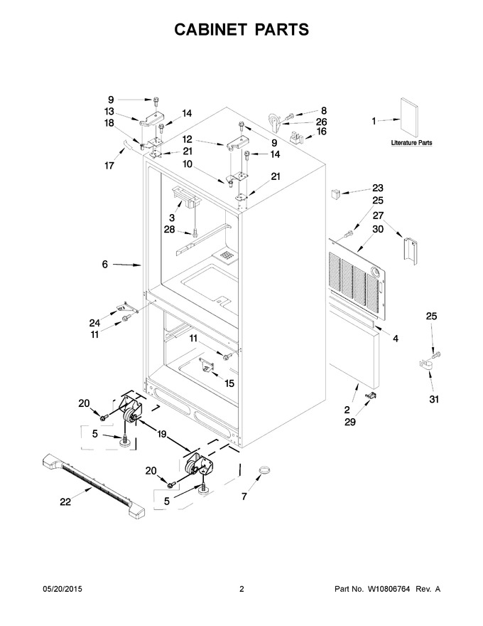 Diagram for KRFC302EWH00