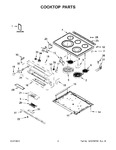 Diagram for 02 - Cooktop Parts