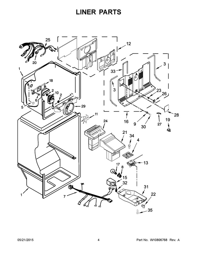 Diagram for WRT106TFDW01