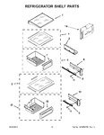 Diagram for 08 - Refrigerator Shelf Parts