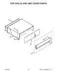 Diagram for 13 - Top Grille And Unit Cover Parts