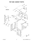 Diagram for 02 - Top And Cabinet Parts