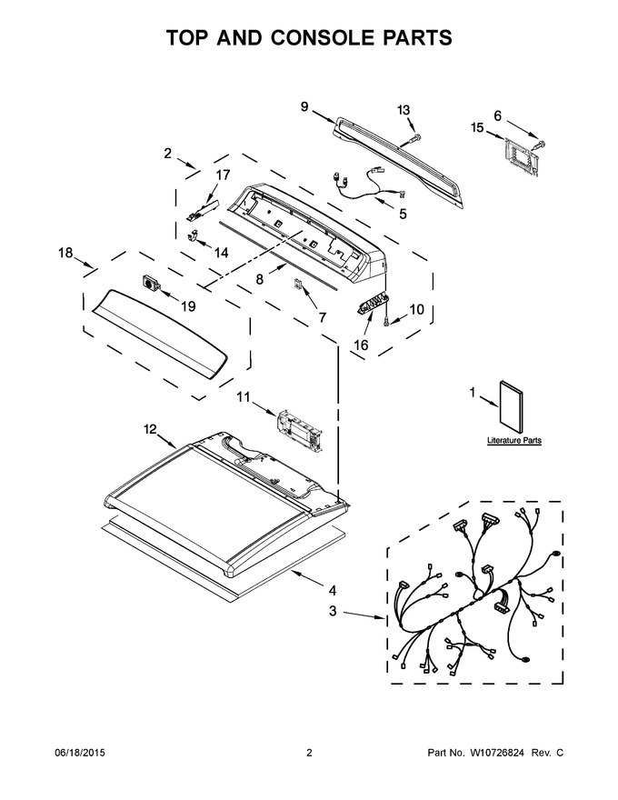 Diagram for YWED8500DC0