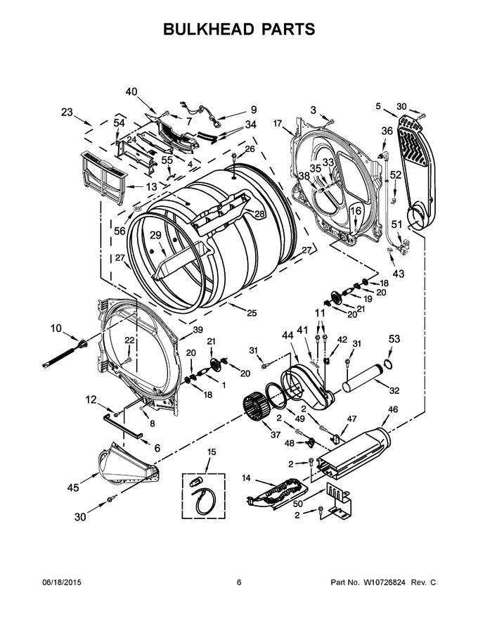 Diagram for YWED8500DC0