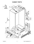 Diagram for 02 - Cabinet Parts