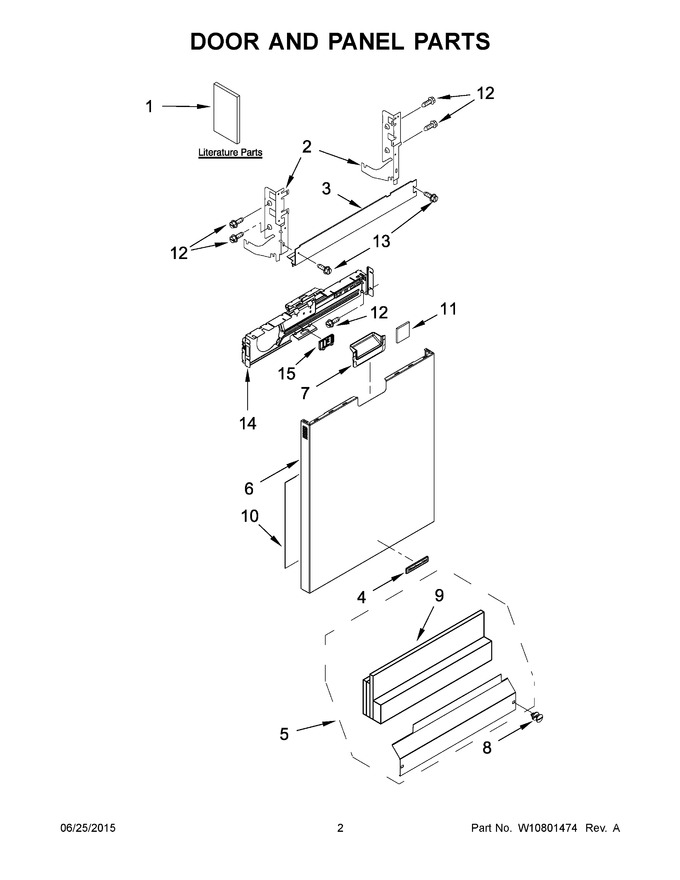 Diagram for KDFE454CSS3