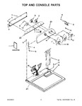 Diagram for 02 - Top And Console Parts