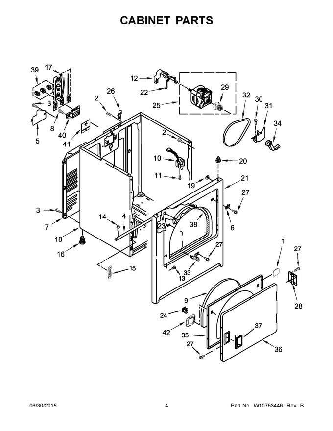 Diagram for WED4815EW0