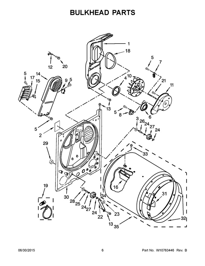 Diagram for WED4815EW0