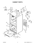 Diagram for 02 - Cabinet Parts