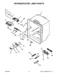 Diagram for 03 - Refrigerator Liner Parts