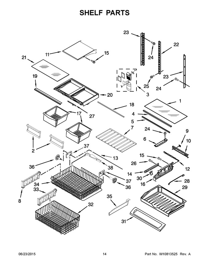 Diagram for WRF540CWBW01