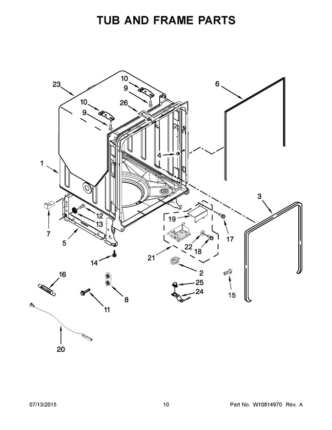 Diagram for WDT920SADE2