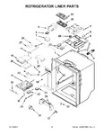 Diagram for 03 - Refrigerator Liner Parts