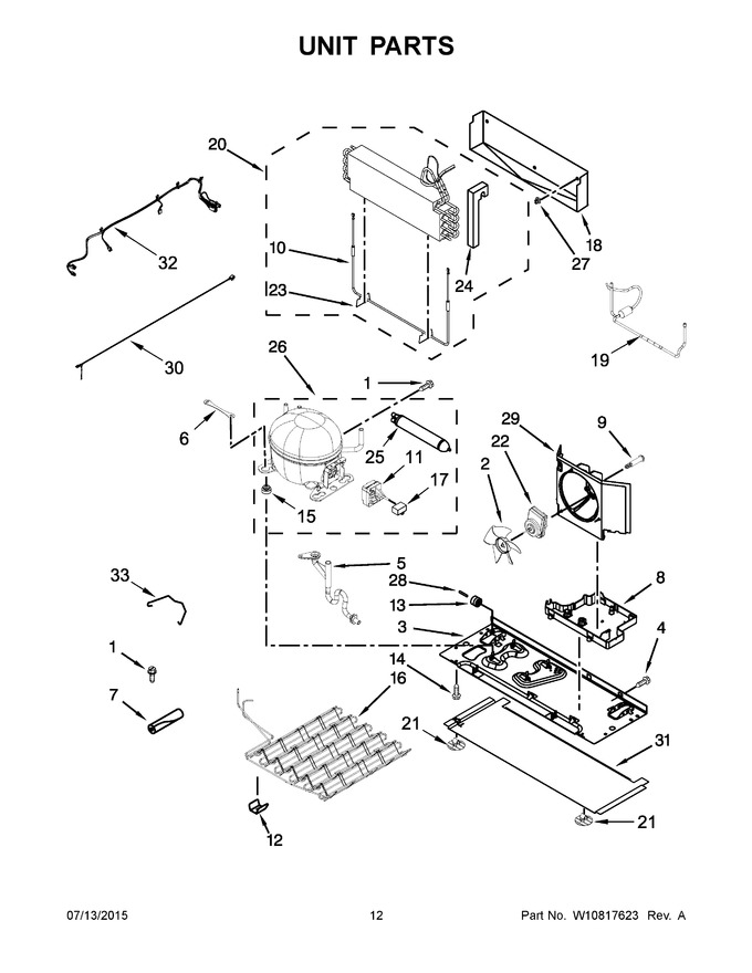 Diagram for WRF736SDAB13