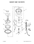 Diagram for 04 - Basket And Tub Parts