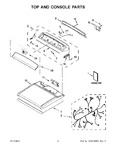 Diagram for 02 - Top And Console Parts