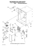 Diagram for 02 - Refrigerator Liner Parts