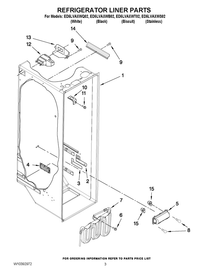 Diagram for ED5LVAXWT02