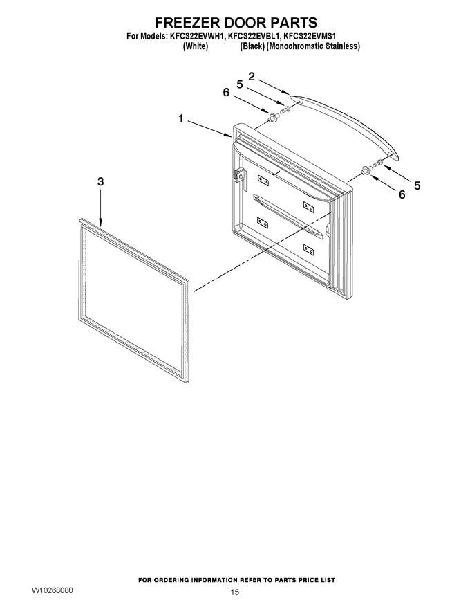 Diagram for KFCS22EVWH1