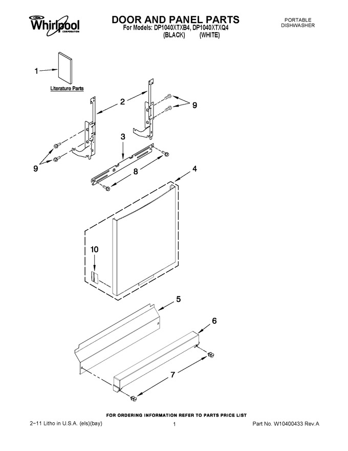 Diagram for DP1040XTXQ4