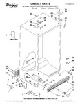 Diagram for 01 - Cabinet Parts