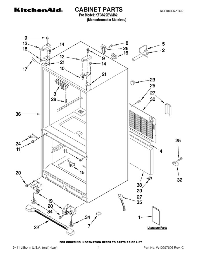 Diagram for KFCS22EVMS2