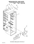 Diagram for 02 - Refrigerator Liner Parts