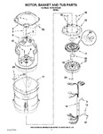 Diagram for 03 - Motor, Basket And Tub Parts