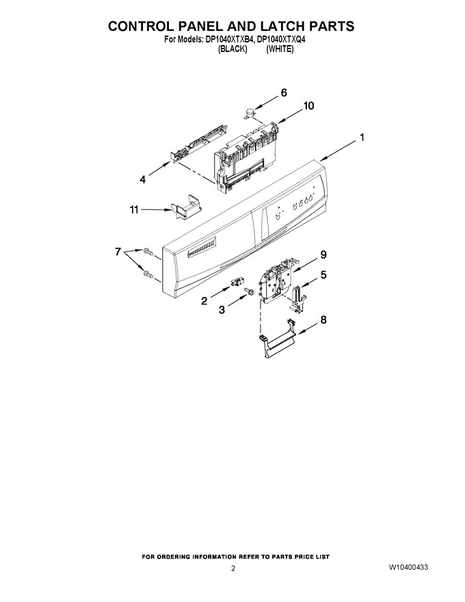 Diagram for DP1040XTXQ4