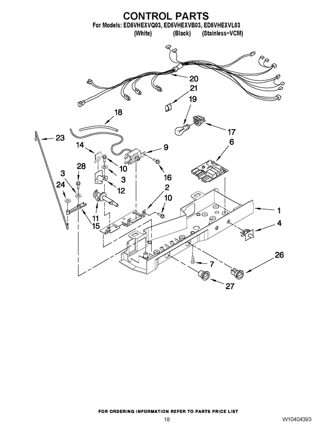 Diagram for ED5VHEXVL03