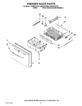 Diagram for 10 - Freezer Door Parts