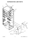 Diagram for 03 - Refrigerator Liner Parts