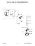 Diagram for 06 - Motor And Ice Container Parts