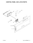 Diagram for 03 - Control Panel And Latch Parts