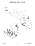 Diagram for 02 - Control Panel Parts