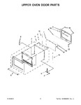 Diagram for 04 - Upper Oven Door Parts