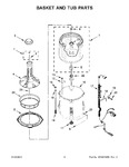 Diagram for 05 - Basket And Tub Parts