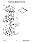 Diagram for 04 - Refrigerator Shelf Parts