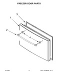 Diagram for 06 - Freezer Door Parts