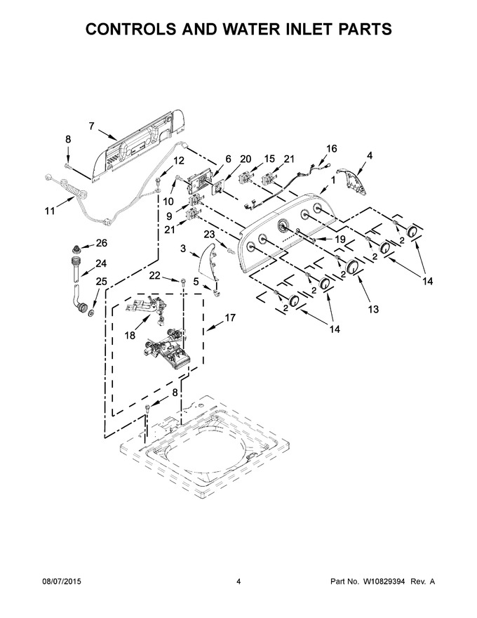 Diagram for 7MWTW4915EW0