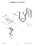 Diagram for 09 - Dispenser Front Parts