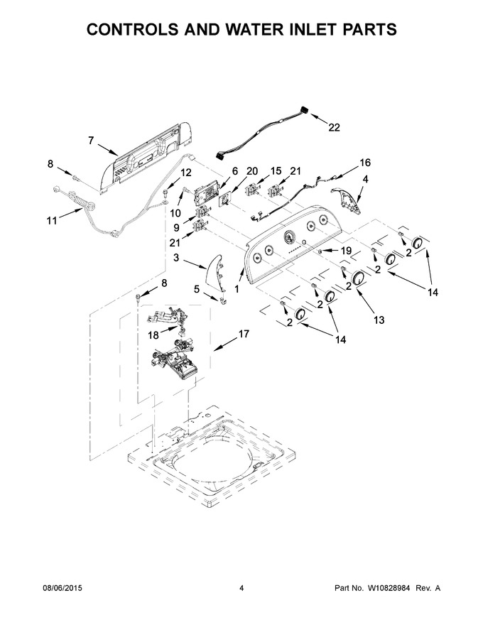 Diagram for WTW4915EW1